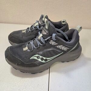 Saucony Excursion TR17 Womens‎ Running Trail Shoes Gray Size 7.5